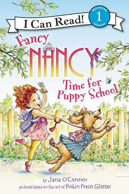 Fancy Nancy: Time for Puppy School - Hardcover