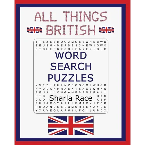 All Things British Word Search Puzzles - Paperback