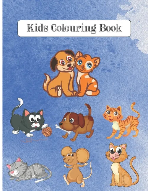 Kids Coloring Sketchbook: Over 24 Pages of High Quality Cat coloring Designs For Kids And Adults - New Coloring Pages - It Will Be Fun! - Paperback