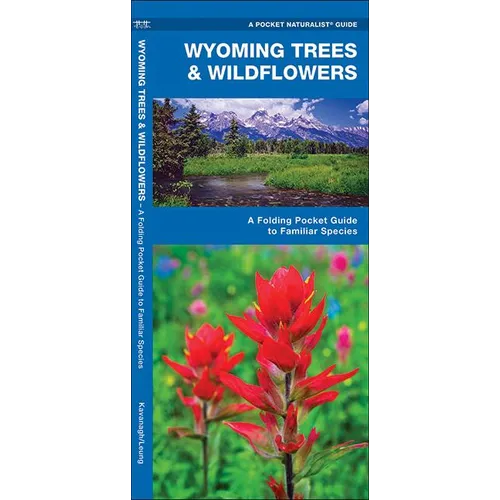 Wyoming Trees & Wildflowers: A Folding Pocket Guide to Familiar Plants