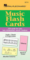 Music Flash Cards - Set B: Hal Leonard Student Piano Library - Paperback