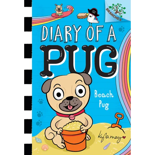 Beach Pug: A Branches Book (Diary of a Pug #10) - Hardcover