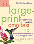 The New York Times Large-Print Crossword Puzzle Omnibus, Volume 10 - Paperback
