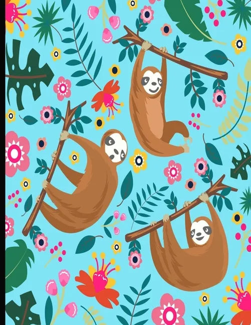 This Is My Super Cute Sloth Puzzle Book: Light Blue Cover Sloth Puzzle Book With 110 Pages. Tic Tac Toe, Hangman, 4 In A Row & Dots And Boxes Activiti - Paperback