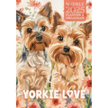 Yorkie Love 2025 Weekly Planner and Organizer - Paperback