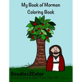 My Book of Mormon Coloring Book: Perfectly Imperfect, Doodles2Color: A Coloring Book to follow "Come Follow Me" - Paperback