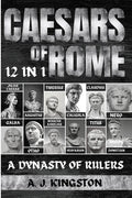 Caesars Of Rome: 12 In 1 Julius Caesar, Augustus, Tiberius, Caligula, Claudius, Nero, Galba, Otho, Marcus Aurelius, Vespasian, Titus & Domitian - Paperback