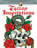 Creative Haven Tattoo Inspirations Coloring Book - Paperback