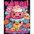 Kawaii Sweet Treats Coloring Book For Kids: Sweet Cupcakes Coloring Book - Paperback