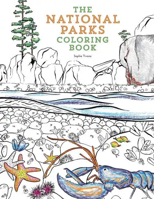 The National Parks Coloring Book - Paperback