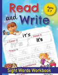 Read and Write Sight Words Workbook: 100 Sight Words and Phonics Activity Workbook for Kids Ages 5-7/ Pre K, Kindergarten and First Grade/ Trace and P - Paperback