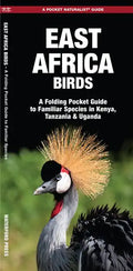 East Africa Birds: A Folding Pocket Guide to Familiar Species in Kenya, Tanzania & Uganda - Paperback