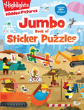 Jumbo Book of Sticker Puzzles: Ultimate Sticker Puzzle Fun with Over 800 Stickers & 100 Activities, Including Mazes, Hidden Pictures Scenes & Logic Pu - Paperback