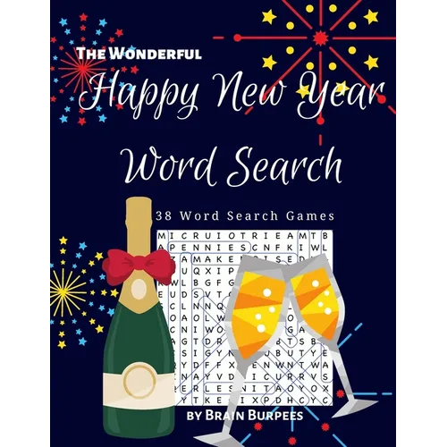 The Wonderful Happy New Year Word Search: 38 word search games - Paperback