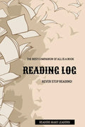 Reading Log: Record, Review, & Track Books & Pages Read, Book Lovers Gift, Journal - Paperback