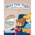 Mia's First Flight - Coloring Book - Paperback