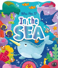 Who Am I? in the Sea: With Sliding Tabs - Board Book