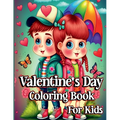 Valentine's Day Coloring Book For Kids - Paperback