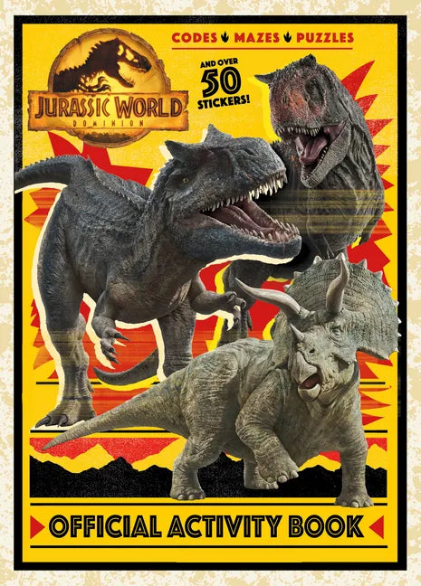 Jurassic World Dominion Official Activity Book (Jurassic World Dominion) - Paperback