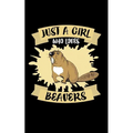 Just A Girl Who Loves Beavers: Animal Nature Collection - Paperback