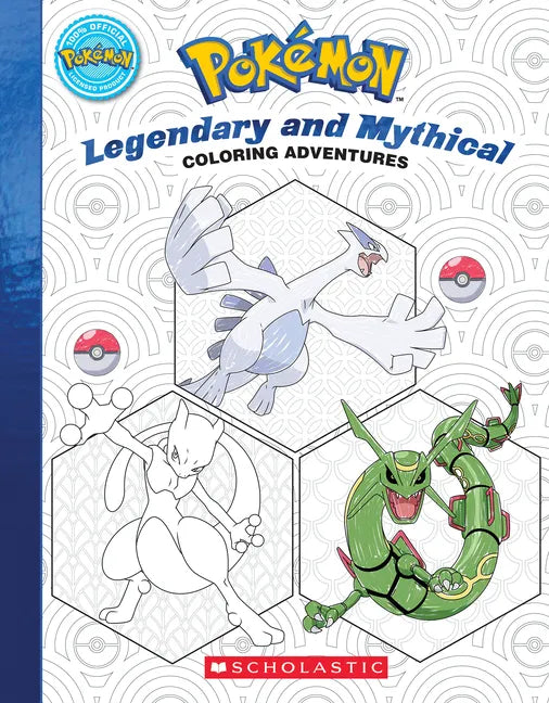 Pokémon Coloring Adventures #2: Legendary & Mythical Pokémon - Paperback