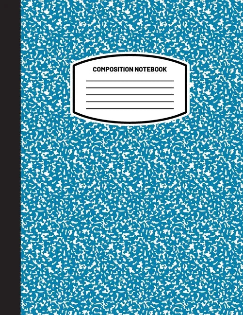 Classic Composition Notebook: (8.5x11) Wide Ruled Lined Paper Notebook Journal (Blue Gray) (Notebook for Kids, Teens, Students, Adults) Back to School - Paperback