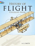 History of Flight Coloring Book - Paperback