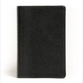 NASB Large Print Personal Size Reference Bible, Black Genuine Leather - Leather