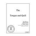 The Tongue and Quill: Air Force Afh 33-337 Air Force Handbook Certified Current 27 July 2016 - Paperback
