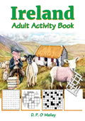 Ireland Adult Activity book: Ireland Inspired Puzzles, Word Games, Riddles and More - Paperback