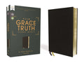 Nasb, the Grace and Truth Study Bible (Trustworthy and Practical Insights), Bonded Leather, Black, Red Letter, 1995 Text, Comfort Print - Bonded Leather