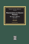 Northumberland County, Virginia Records of Births, 1661-1810 - Paperback