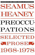 Preoccupations: Selected Prose, 1968-1978 - Paperback