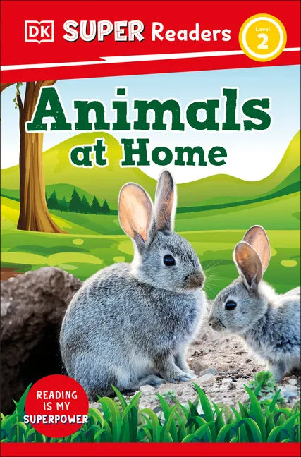 DK Super Readers Level 2 Animals at Home - Hardcover