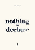 Nothing to Declare - Paperback