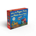 Where Do Diggers, Trains, and Planes Sleep at Night? Board Book Boxed Set - Hardcover