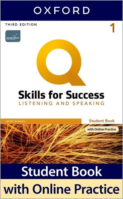 Q3e 1 Listening and Speaking Student Book and IQ Online Pack - Paperback