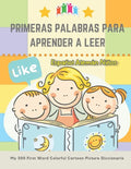 Primeras Palabras Para Aprender A Leer Español Alemán Niños. My 300 First Word Colorful Cartoon Picture Diccionario: Montessori. Ejercicios para apren - Paperback