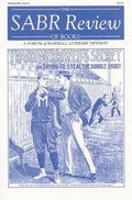 The Sabr Review of Books, Volume 1: A Forum of Baseball Literary Opinion - Paperback