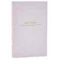 KJV Holy Bible: Pocket New Testament with Psalms and Proverbs, White Softcover, Red Letter, Comfort Print: King James Version - Paperback