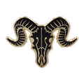 Ram Skull Pin - Occult / Baphomet Enamel Pin