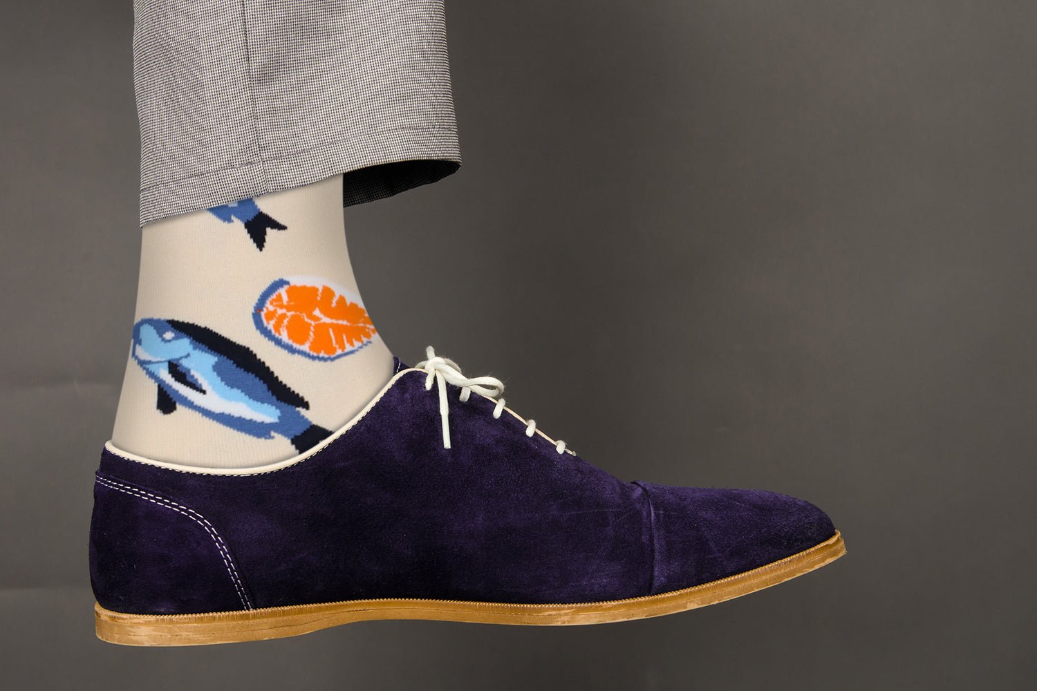Salmon Socks - Comfy Cotton for Men & Women