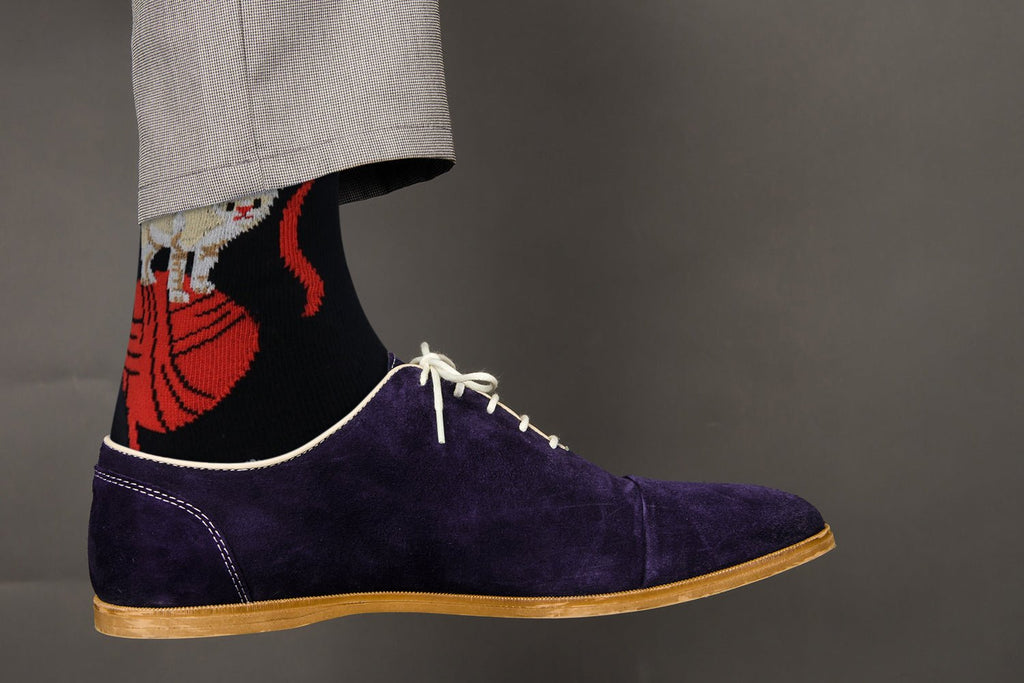Playful Cat Socks - Comfy Cotton for Men & Women