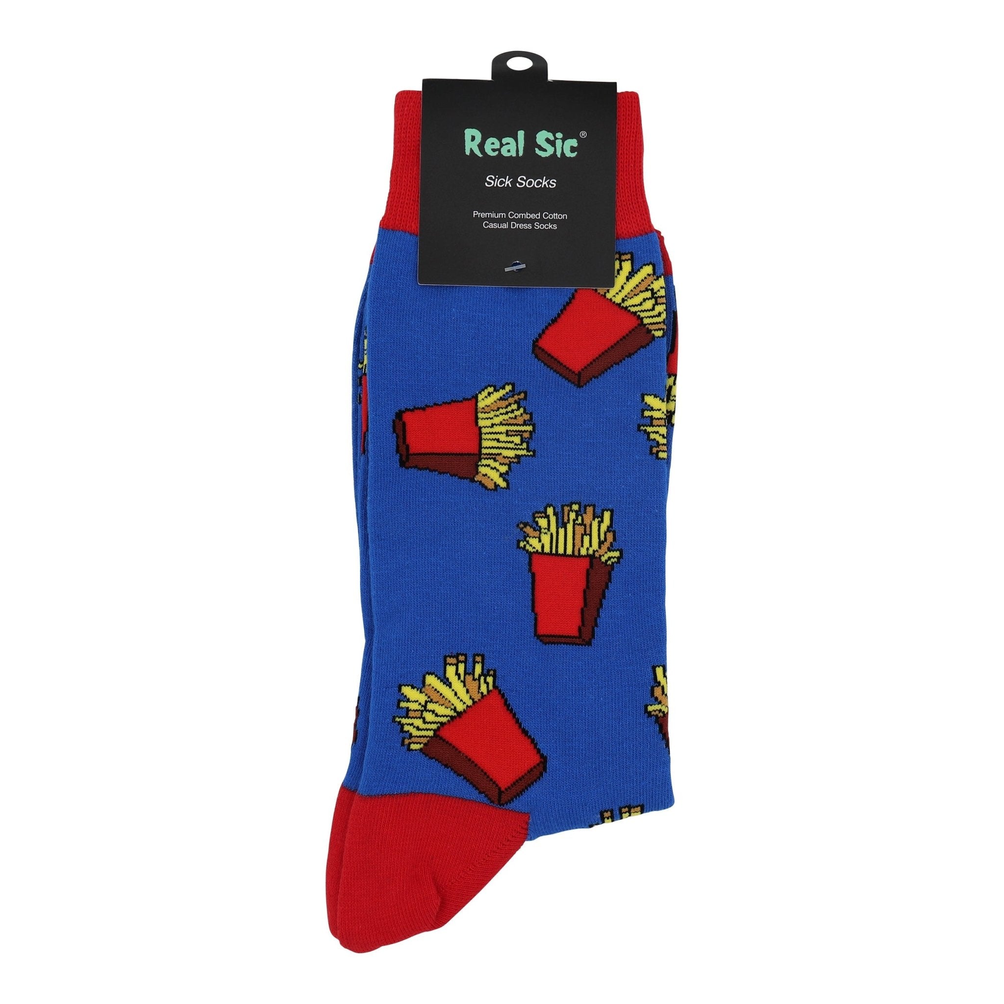 French Fry Socks - Comfy Cotton for Men & Women