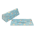 Bicycle Glasses Case - Vegan Leather Folding Hard Shell Case