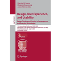 Design, User Experience, and Usability: Design Thinking and Practice in Contemporary and Emerging Technologies: 11th International Conference, Duxu 20 - Paperback