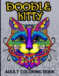 Doodle Kitty: Adult Coloring Book - Paperback