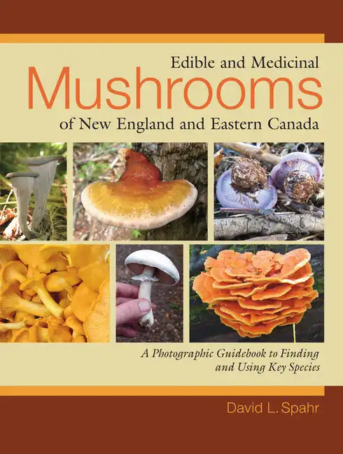 Edible and Medicinal Mushrooms of New England and Eastern Canada: A Photographic Guidebook to Finding and Using Key Species - Paperback
