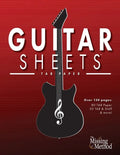 Guitar Sheets TAB Paper: Over 100 pages of Blank Tablature Paper, TAB + Staff Paper, & More - Paperback