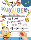 Number Tracing Book For Preschoolers! Kids age 3-5: Number tracing books for kids ages 3-5, Number tracing workbook, Number Writing Practice Book, Num - Paperback